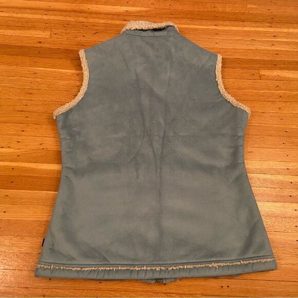 Woolrich winter turquoise Sherpa lined vest - Picture 4 of 5